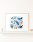 All Together Now – Sea Creatures Wall Print