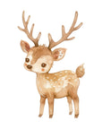 Forest Friend Deer Wall Print
