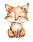 Forest Friend Fox Wall Print