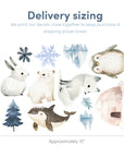 Snow Much Fun Arctic Wall Decals