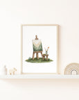 Painter’s Meadow Wall Print