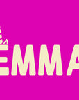 Custom Unicorn Name Wall Decal