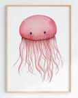 Float On Jellyfish Wall Print