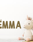 Custom Unicorn Name Wall Decal