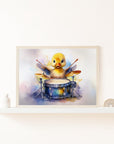 Quackin’ Beats Wall Print