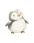 Snow Much Fun Penguin Wall Print