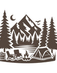 Camping Under the Stars Wall Decal