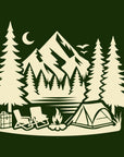 Camping Under the Stars Wall Decal