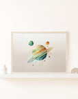 Saturn Dreams Wall Print
