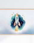 Blast Off Wall Print