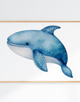 Whale of a Time Wall Print