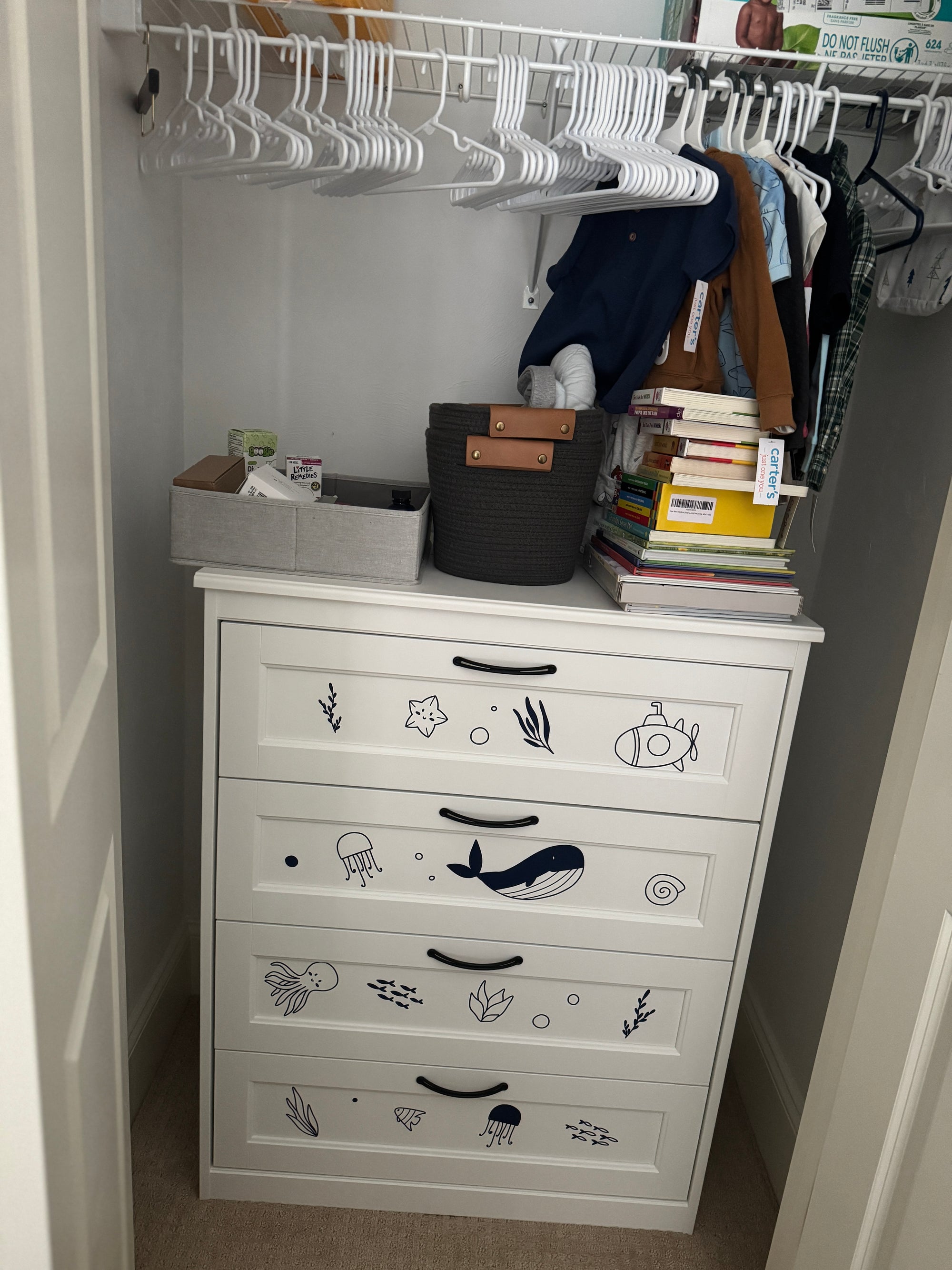 Whale Hello! Ocean Wall Decals