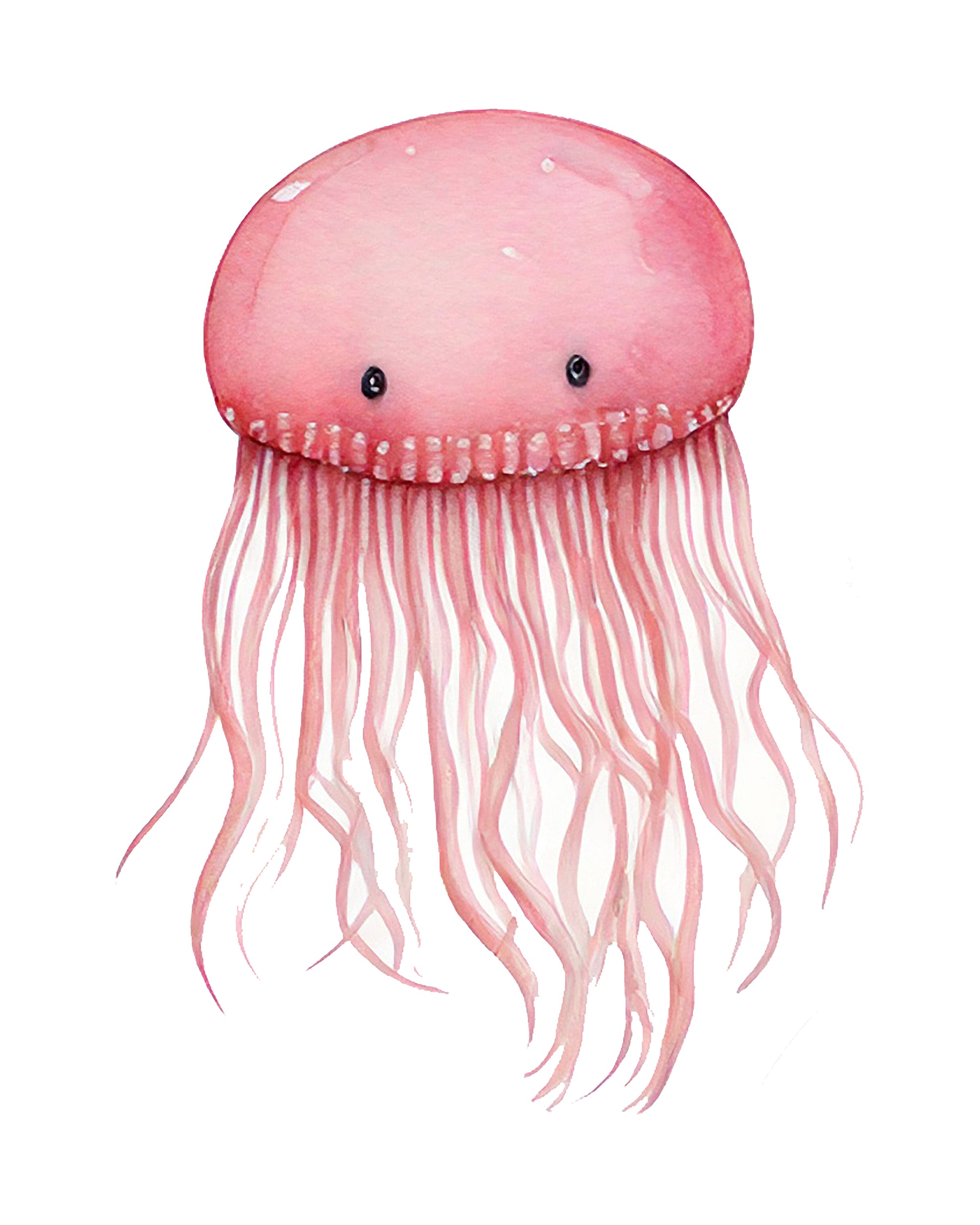 Float On Jellyfish Wall Print