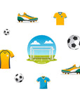 Goal Getter Soccer Wall Decals