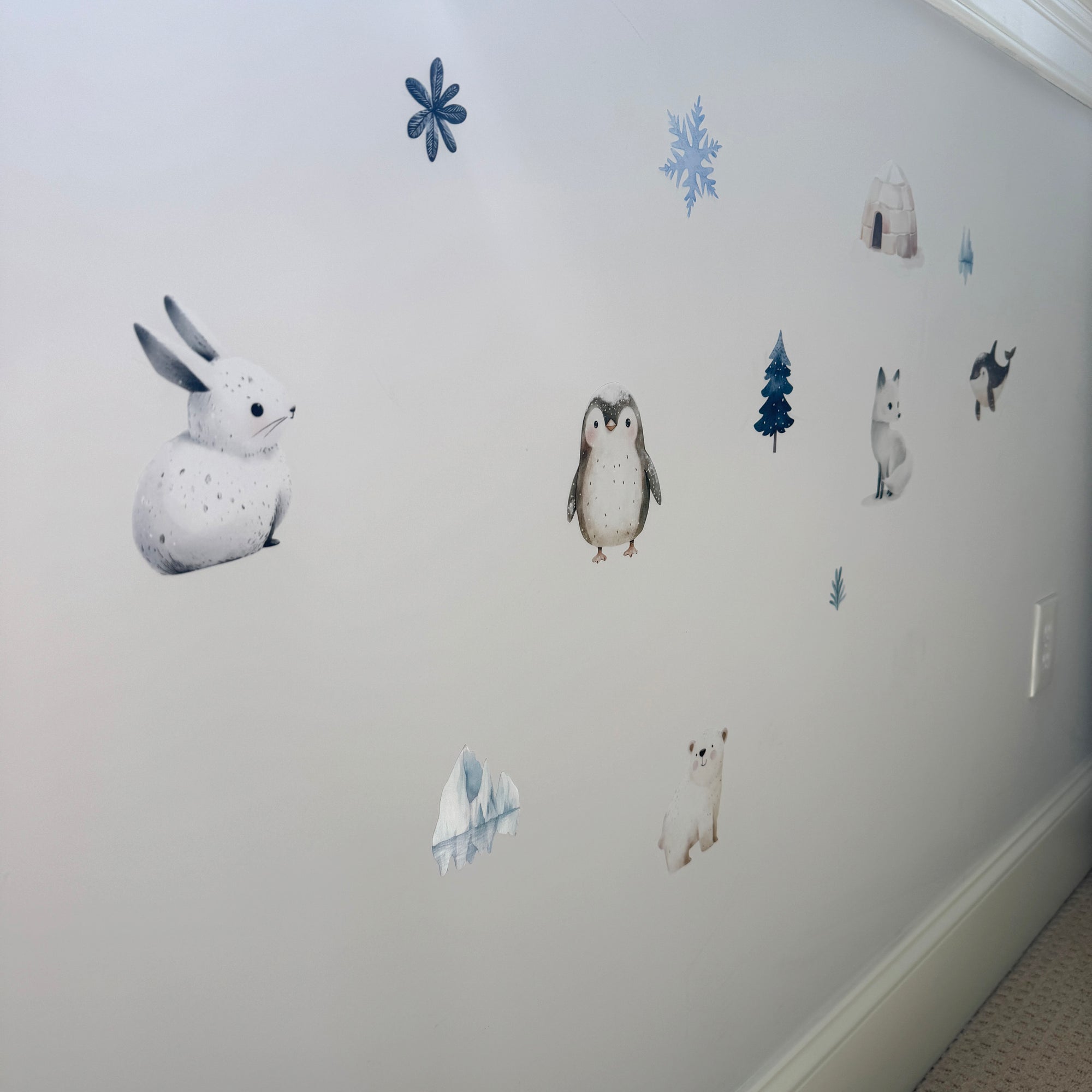 Snow Much Fun Arctic Wall Decals