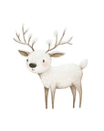 Snow Much Fun Reindeer Wall Print