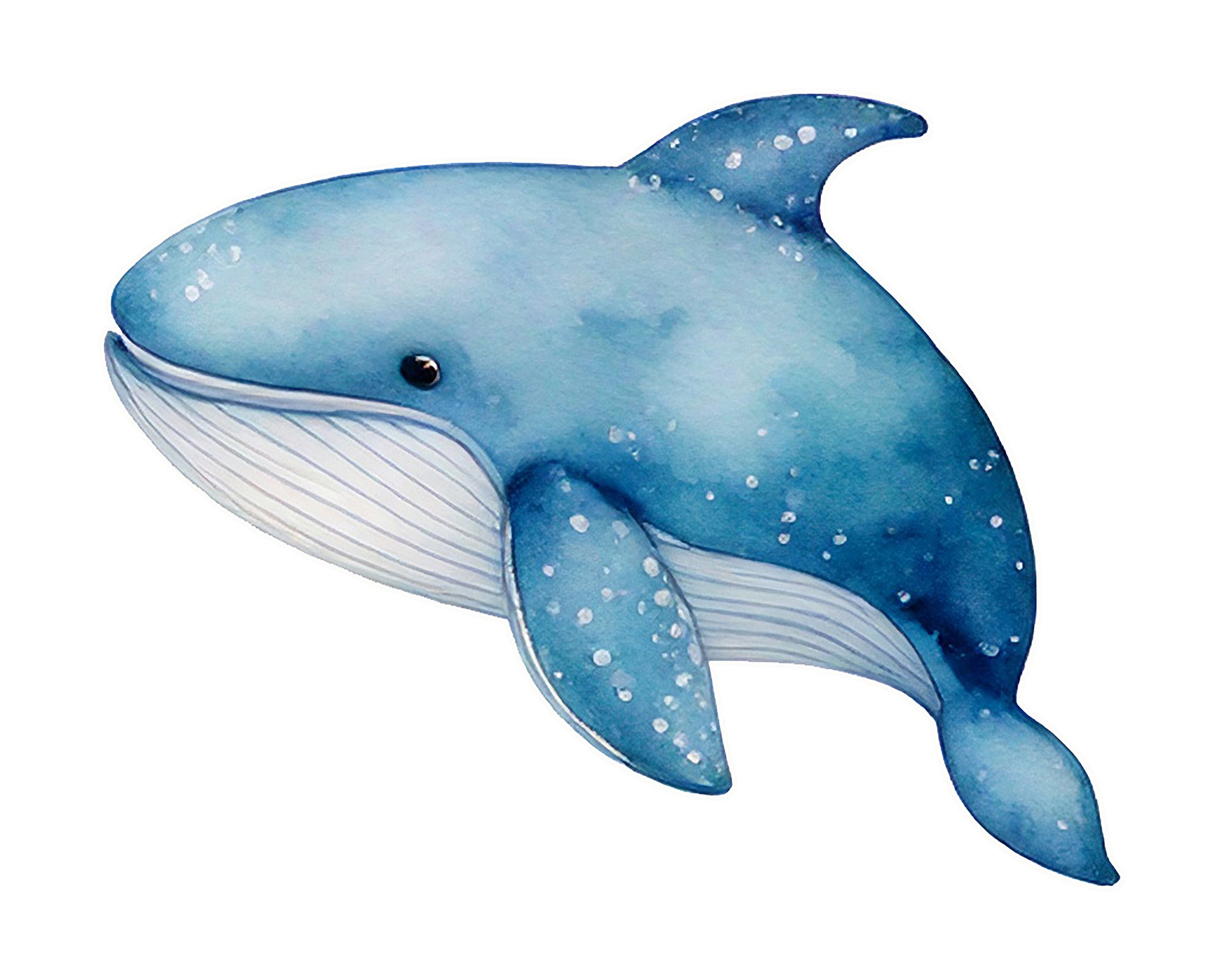 Whale of a Time Wall Print